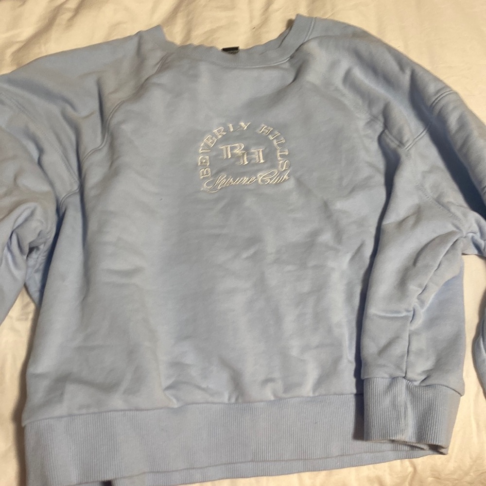 forever 21 graphic crewneck sweatshirt